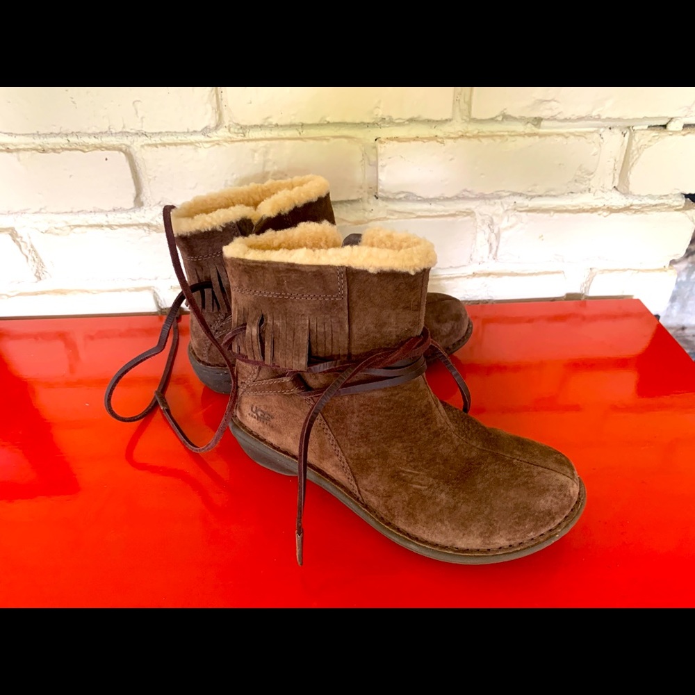 Ugg moccasin booties